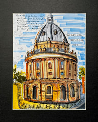 Radcliffe Camera, Oxford. Signed, Limited Edition Print by Andy Marshall.