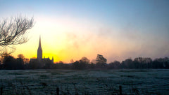 Salisbury Dawn Digital Print Large