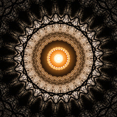 Sun Tree Glow Digital Print - Interiors Collection (Limited Edition)