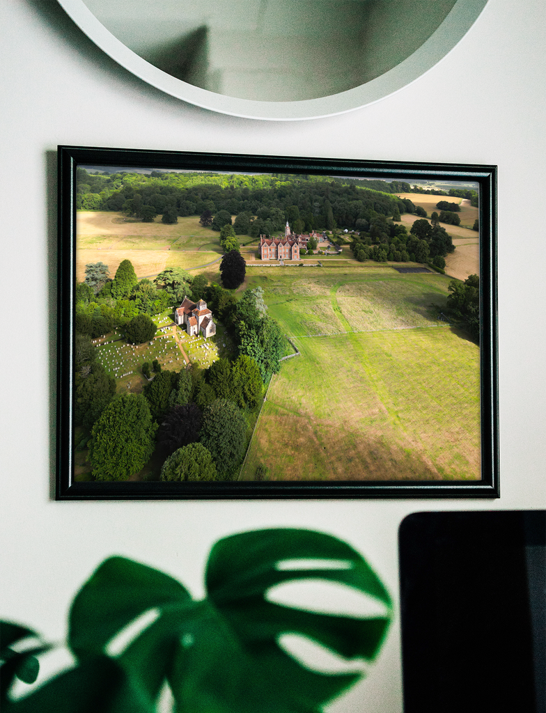 Breamore Historic Landscape Digital Print