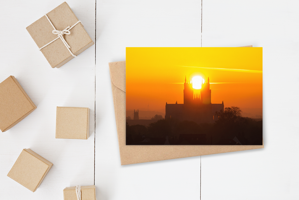 Beverley Minster Sun Risen Digital Print Large