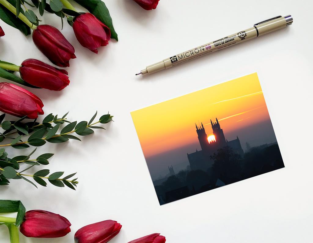 Beverley Minster Sun Rising Digital Print Large
