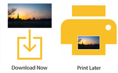 Salisbury Sun Shift  Glow Digital Print - Interiors Collection (Limited Edition)